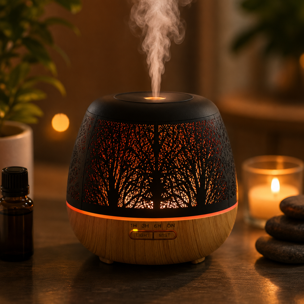 Difusor de Aromas LED Premium – Bienestar y Elegancia para tu Hogar